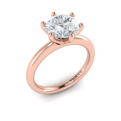 Elevated Brilliance Solitaire Engagement Ring