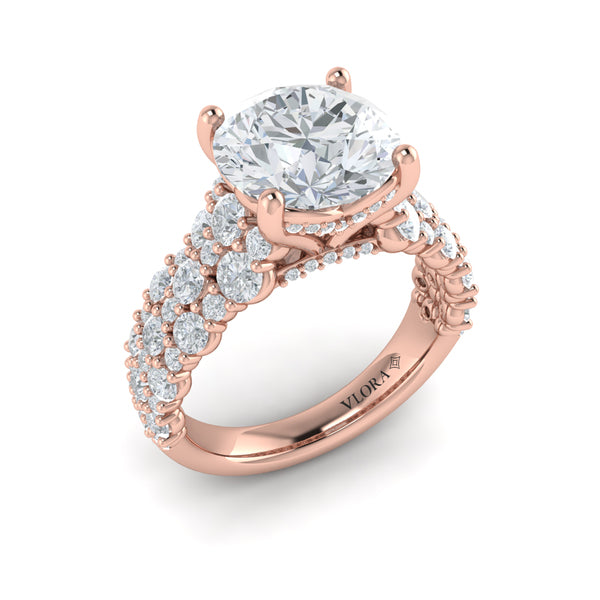 Mosaic Engagement Ring