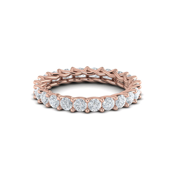 Bold Woven Eternity Ring