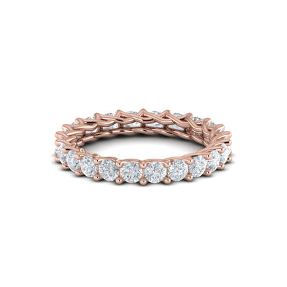 Bold Woven Eternity Ring