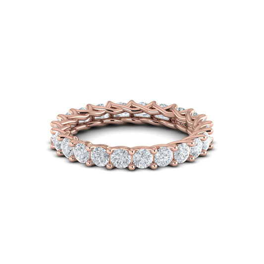 Bold Woven Eternity Ring