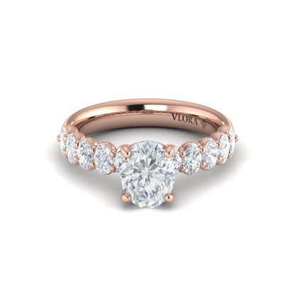 Eternal Oval Engagement Ring