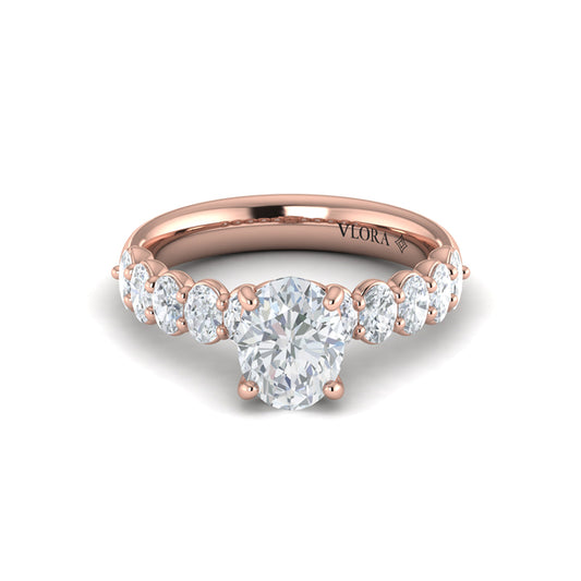 Eternal Oval Engagement Ring