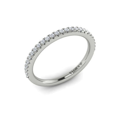 Matching Bands Wedding Band in Platinum by Vlora Bridal
