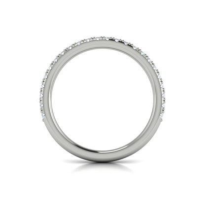 Matching Band for Elevated Brilliance Solitaire Engagement Ring