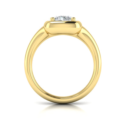Bold Elegance Engagement Ring