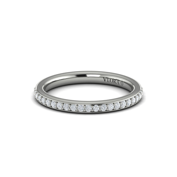Matching Bands Wedding Band in Platinum by Vlora Bridal