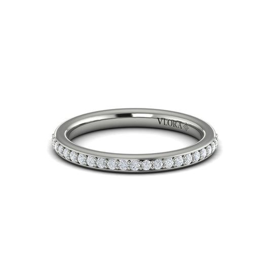 Matching Bands Wedding Band in Platinum by Vlora Bridal