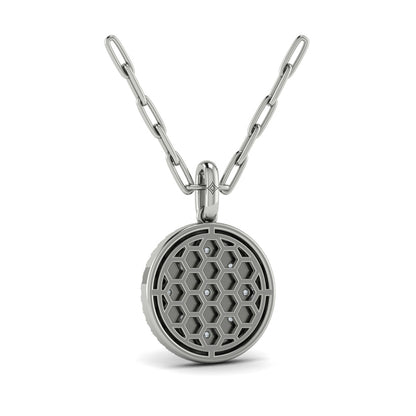 Diamond Pendant from AMULETA Collection in Platinum
