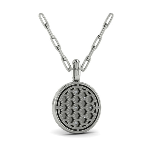 Diamond Pendant from AMULETA Collection in Platinum