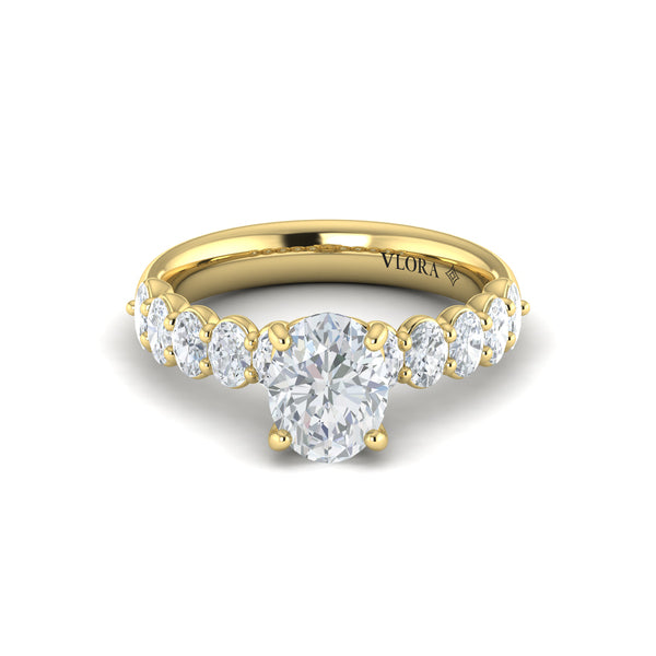 Eternal Oval Engagement Ring