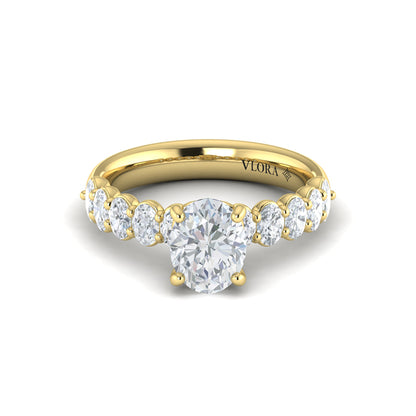 Eternal Oval Engagement Ring