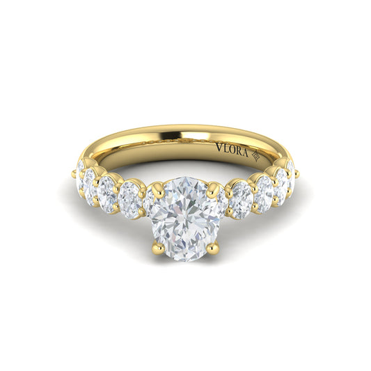 Eternal Oval Engagement Ring