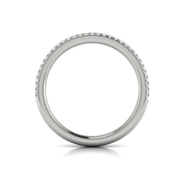 Stackables Wedding Band in Platinum by Vlora Bridal