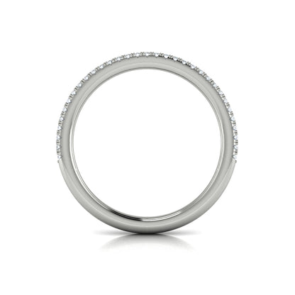 Stackables Wedding Band in Platinum by Vlora Bridal