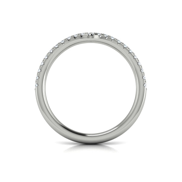 Matching Bands Wedding Band in Platinum by Vlora Bridal
