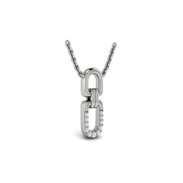 Silhouette Link Necklace