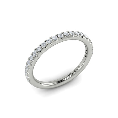 Matching Band for Streamlined Oval Bezel Engagement Ring