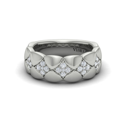 Diamond Tufted Vlora Star Ring