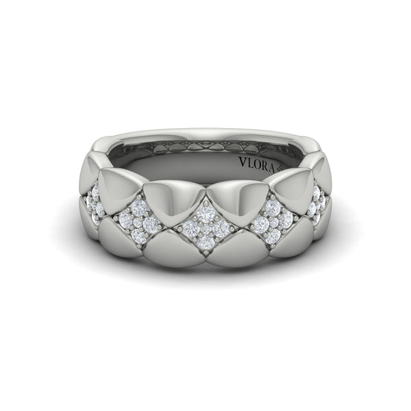 Diamond Tufted Vlora Star Ring