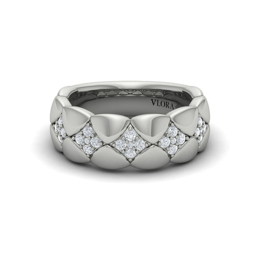 Diamond Ring from ESTRELLA Collection in Platinum