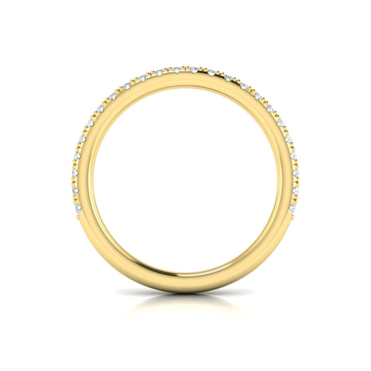Matching Band for Elevated Brilliance Solitaire Engagement Ring