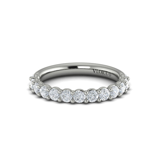 Premier Round Diamond Band