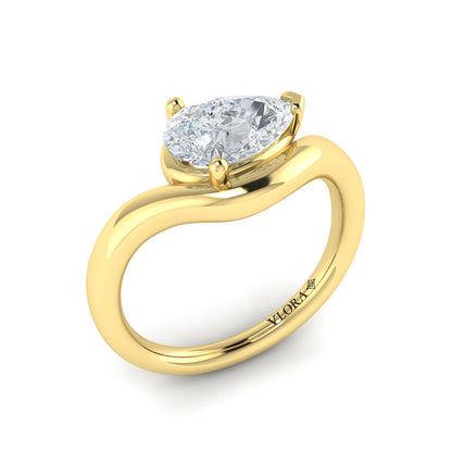 Pear Excellence Engagement Ring