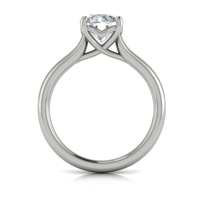 Classic Cathedral Solitaire Engagement Ring