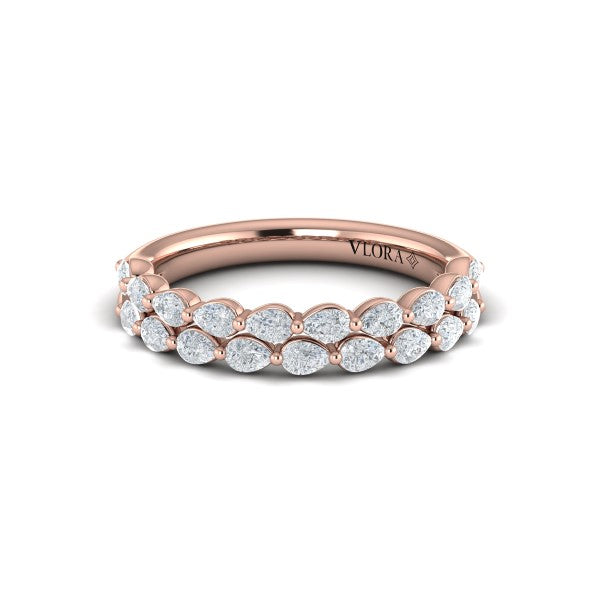 Double Pear Shape Stackable Band