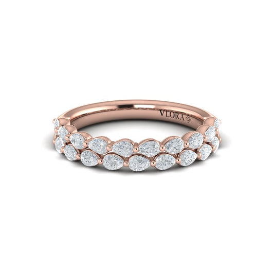 Double Pear Shape Stackable Band