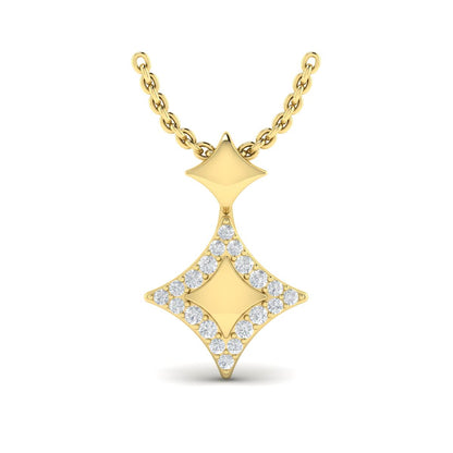 Diamond Vlora Star Pendant Necklace