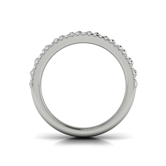 Diamond Multi-Row Statement Ring