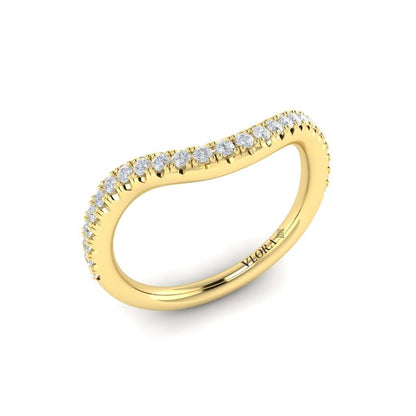 Matching Band for the Pear Excellence Engagement Ring