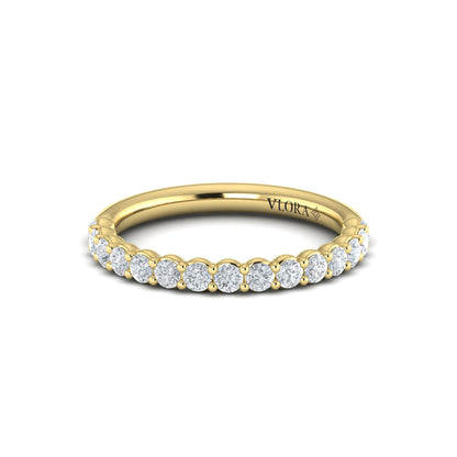 Round Diamond Set Band
