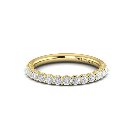 Round Diamond Set Band