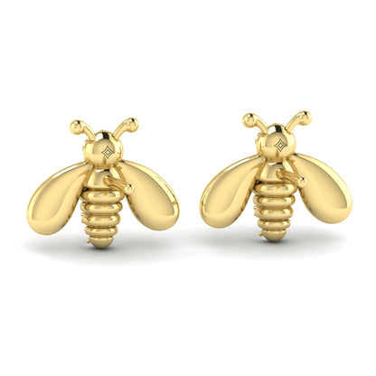 Bee Diamond Pavé Earrings