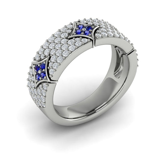 Diamond Vdora Star Ring