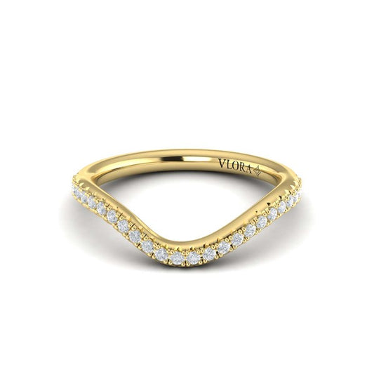 Matching Band for the Pear Excellence Engagement Ring