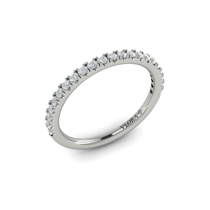 Matching Bands Wedding Band in Platinum by Vlora Bridal