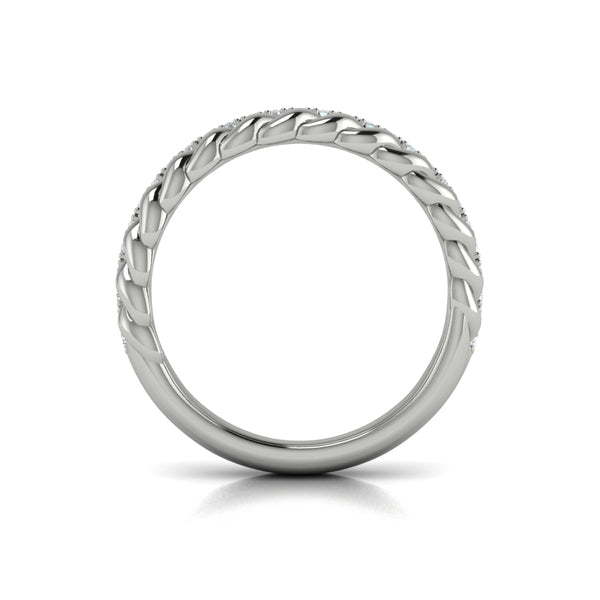 Twist Double Ring