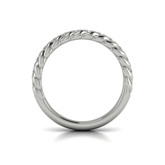 Twist Double Ring