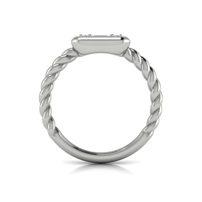 Multi Baguette and Round Diamond Ring