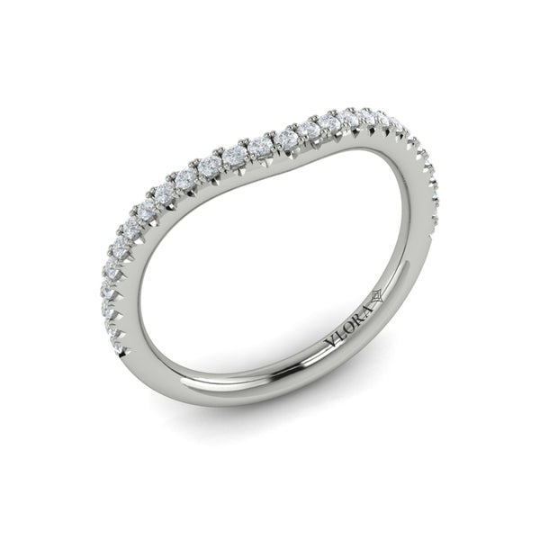 Matching Bands Wedding Band in Platinum by Vlora Bridal
