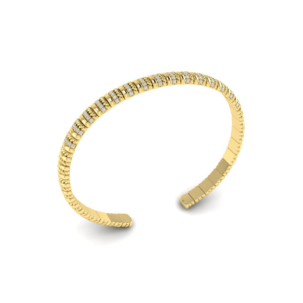 Textured Cuff Bracelet