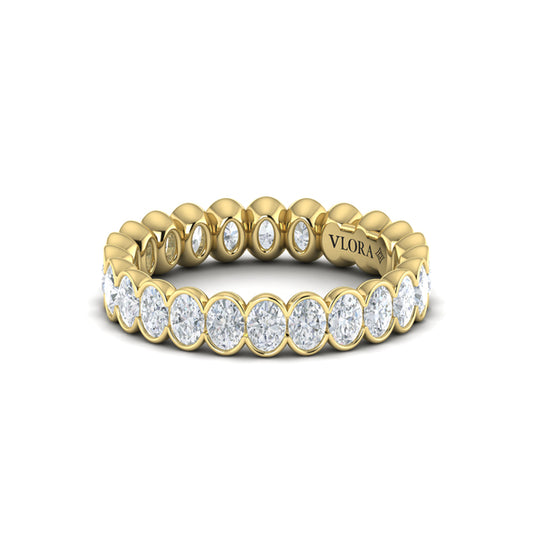 Endless Oval Eternity Ring