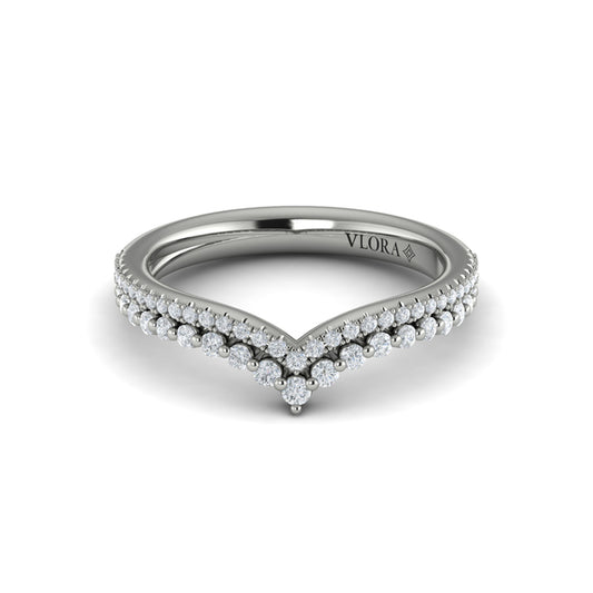 Double Chevron Contoured Band