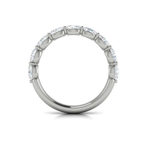 Stackable Bands Wedding Band in Platinum by Vlora Bridal