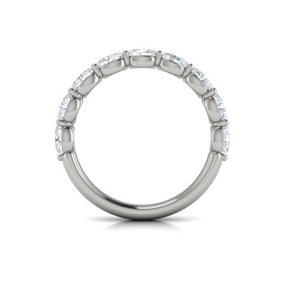 Stackable Bands Wedding Band in Platinum by Vlora Bridal