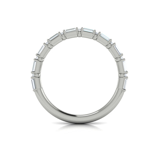 Matching Bands Wedding Band in Platinum by Vlora Bridal